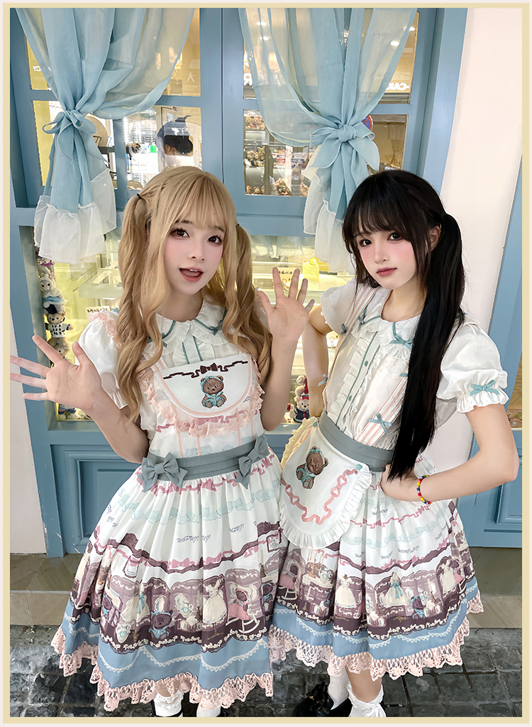 Little Bear's Dollhouse Jumper Skirt