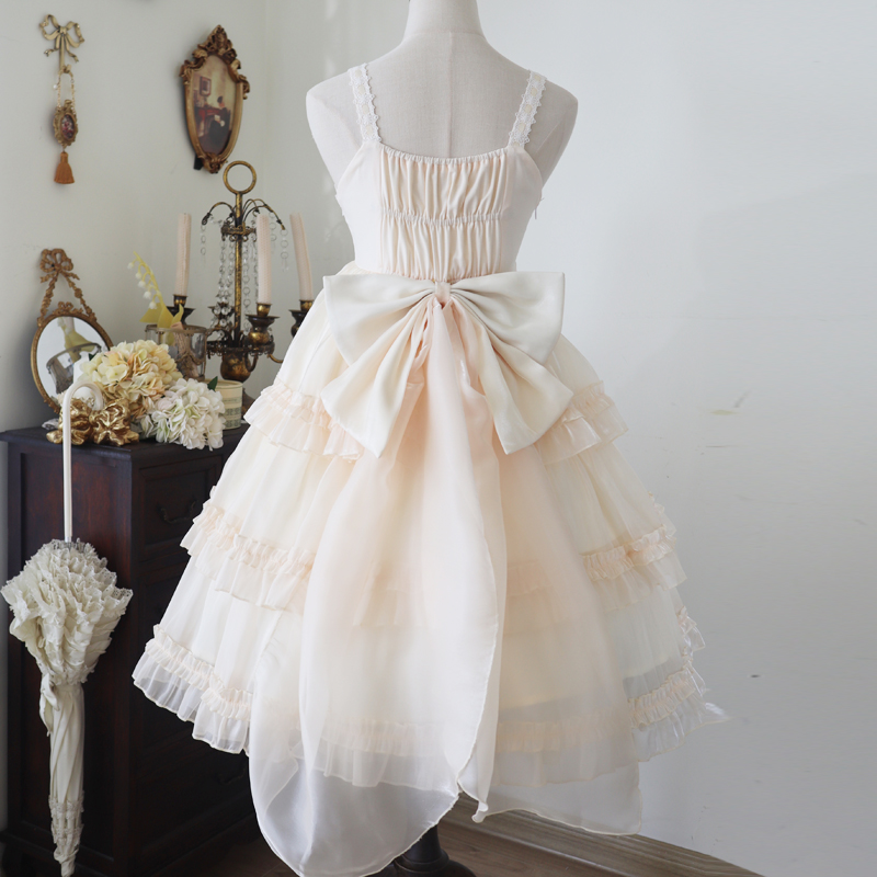 Maiden's Holiday Pearl Puff Jumper Skirt All 6 Colors