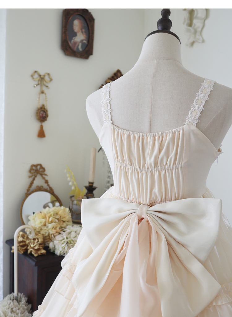 Maiden's Holiday Pearl Puff Jumper Skirt All 6 Colors