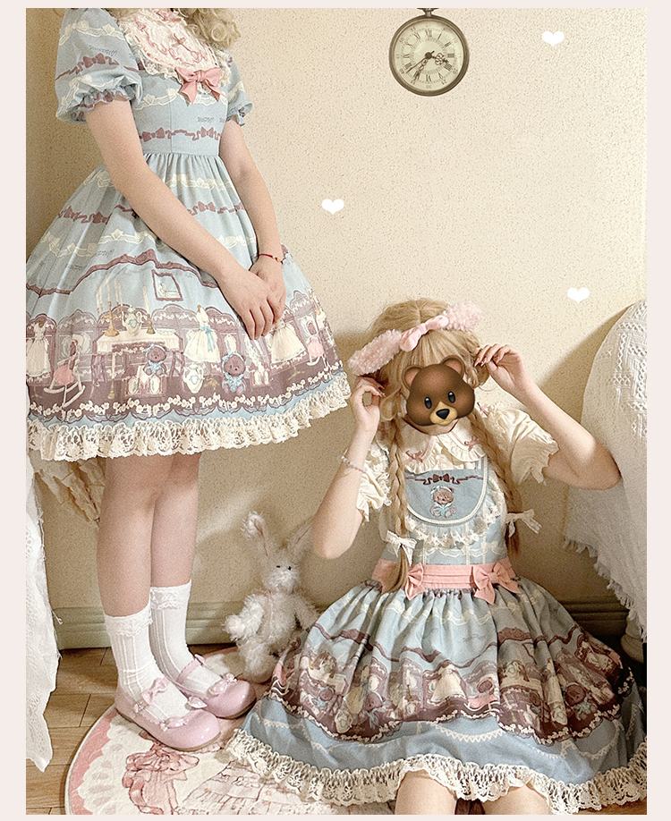 Little Bear's Dollhouse Jumper Skirt