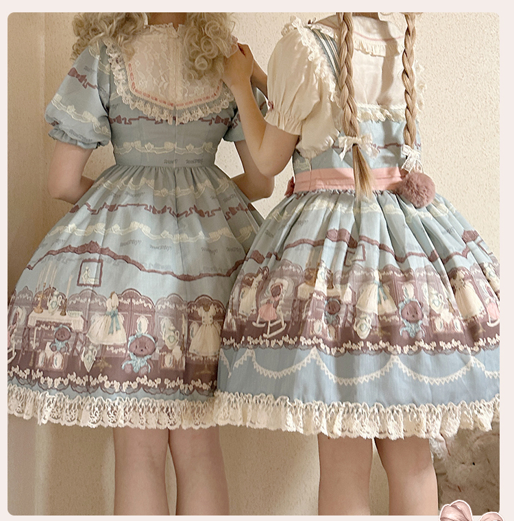 Little Bear's Dollhouse Jumper Skirt
