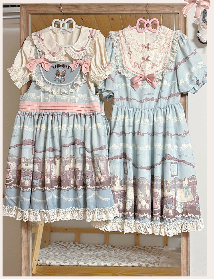 Little Bear's Dollhouse Jumper Skirt