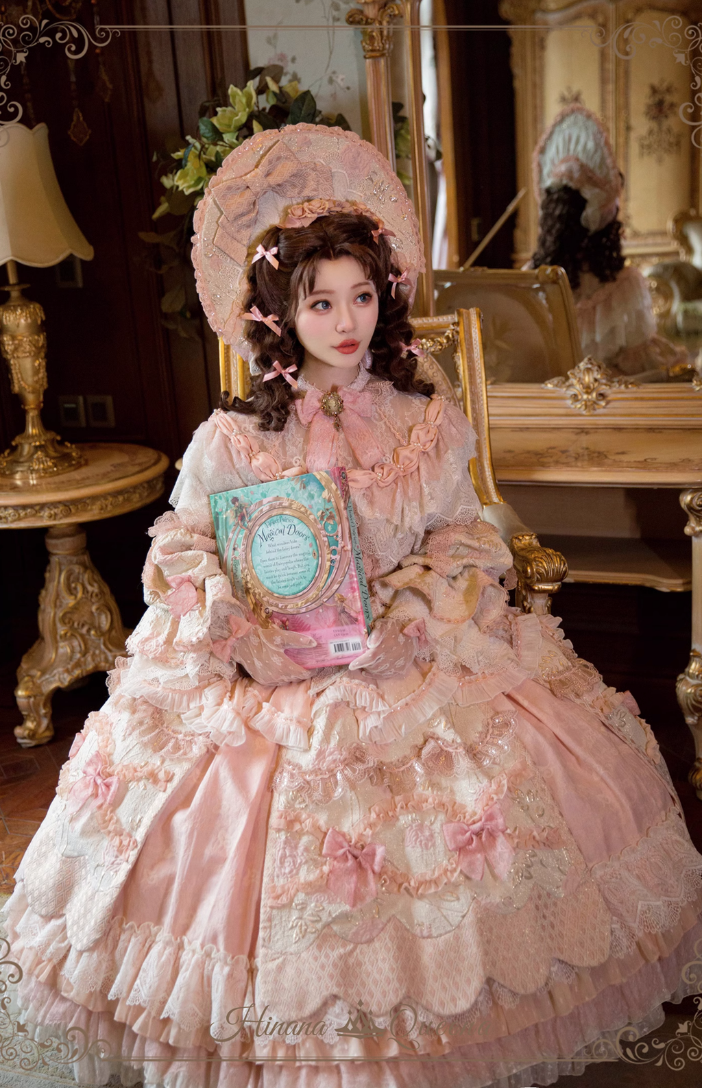 【同時購入のみ】Cotton Candy ボンネット・グローブ