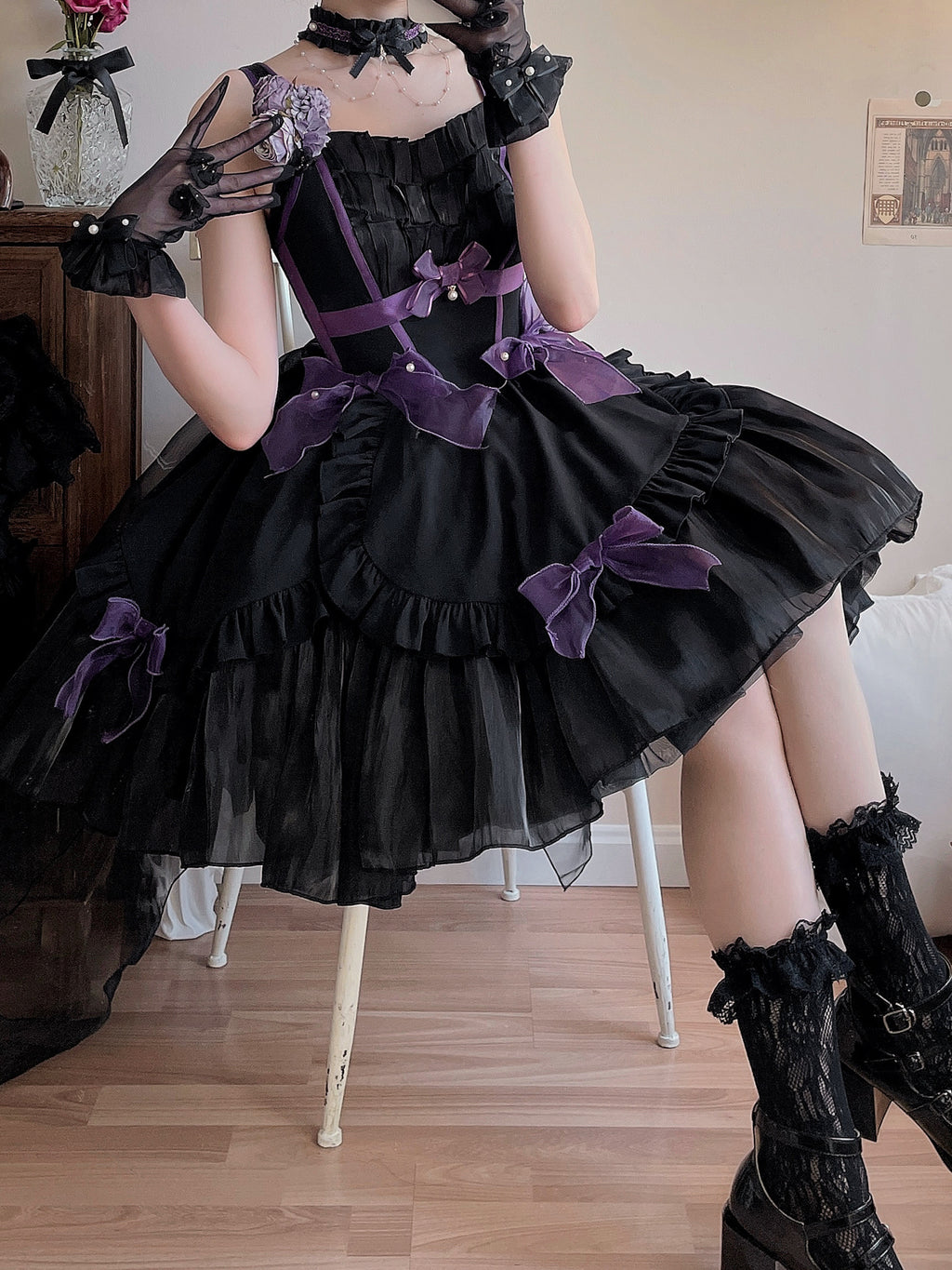 【同時購入のみ】Rose Fairy 帽子・コサージュ他アクセサリー