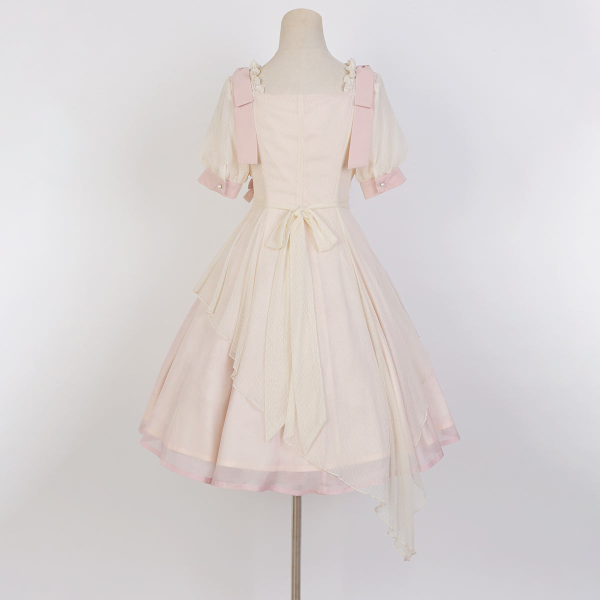 Little Peach Sweet Fairy Short Sleeve Dress