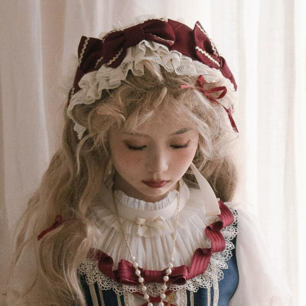 Rosy Cheeks Head Dress Brooch