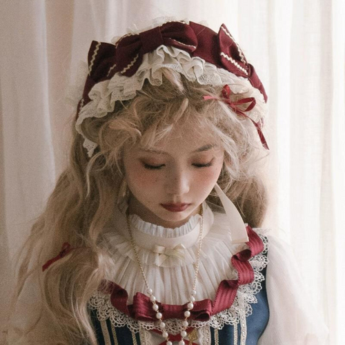 Rosy Cheeks Head Dress Brooch