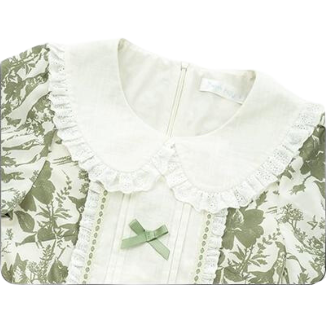 Forest Animals 2way short sleeve dress