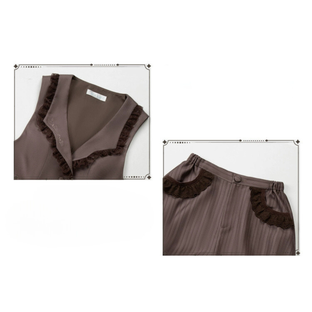 Manchester City V-neck Vest and Shorts Set