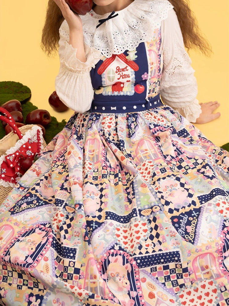 Sweet Home Fairytale Collared Jumper Skirt