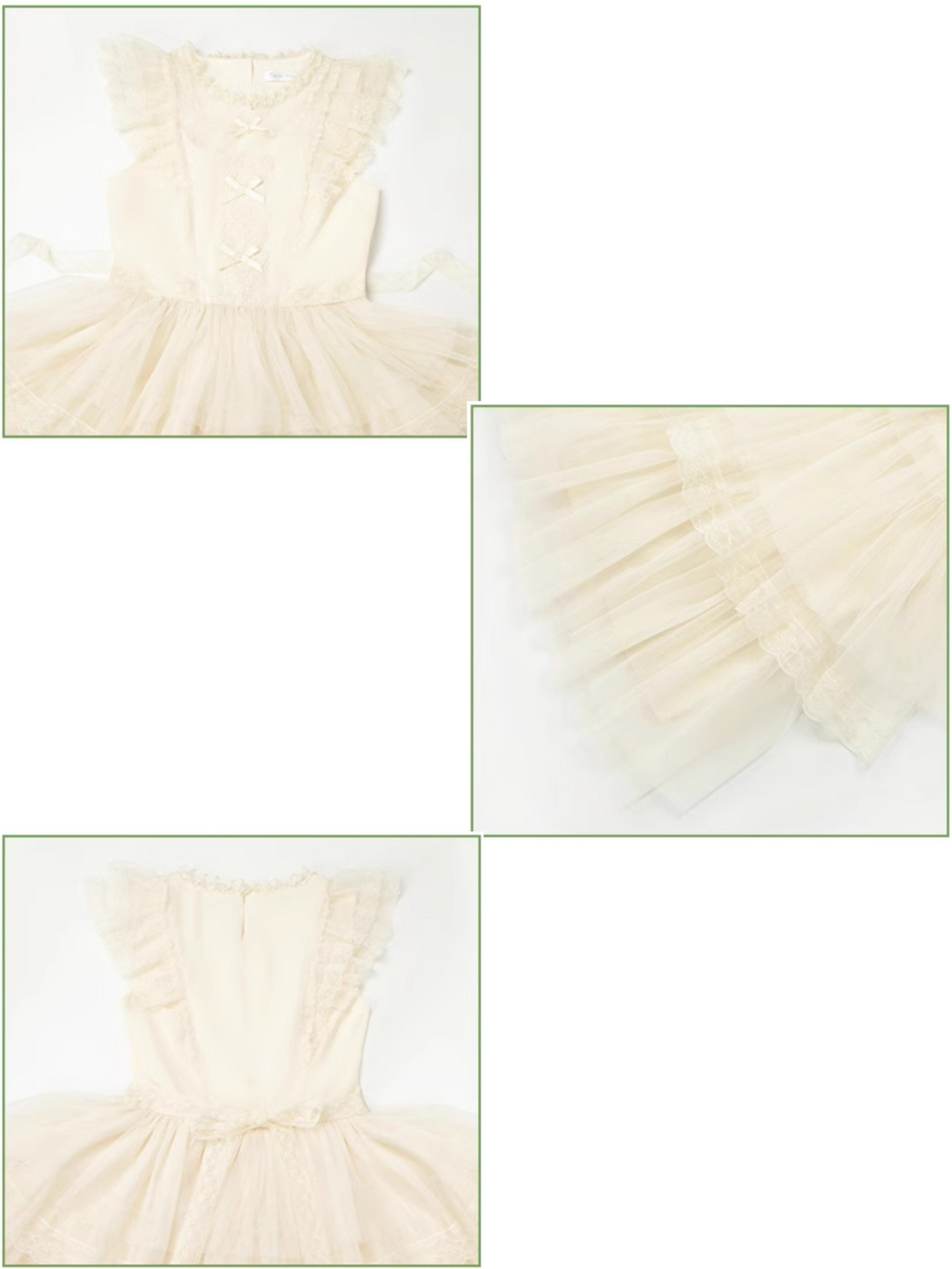 [Pre-order] Forest Fairy 4-tiered ruffle dress