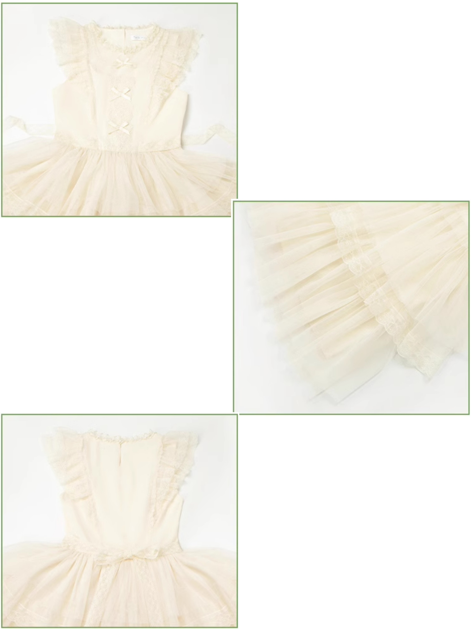 [Pre-order] Forest Fairy 4-tiered ruffle dress