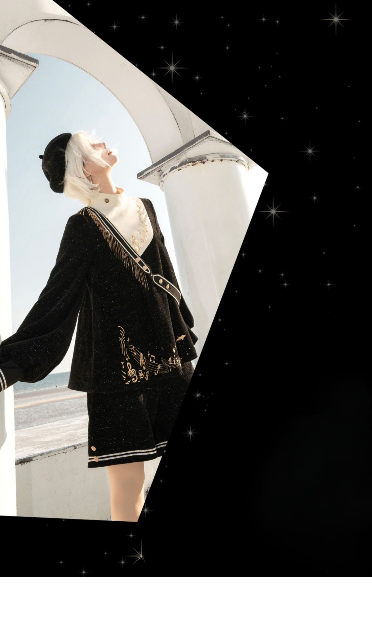 Song of Tomorrow 皇子系パンツセットアップ