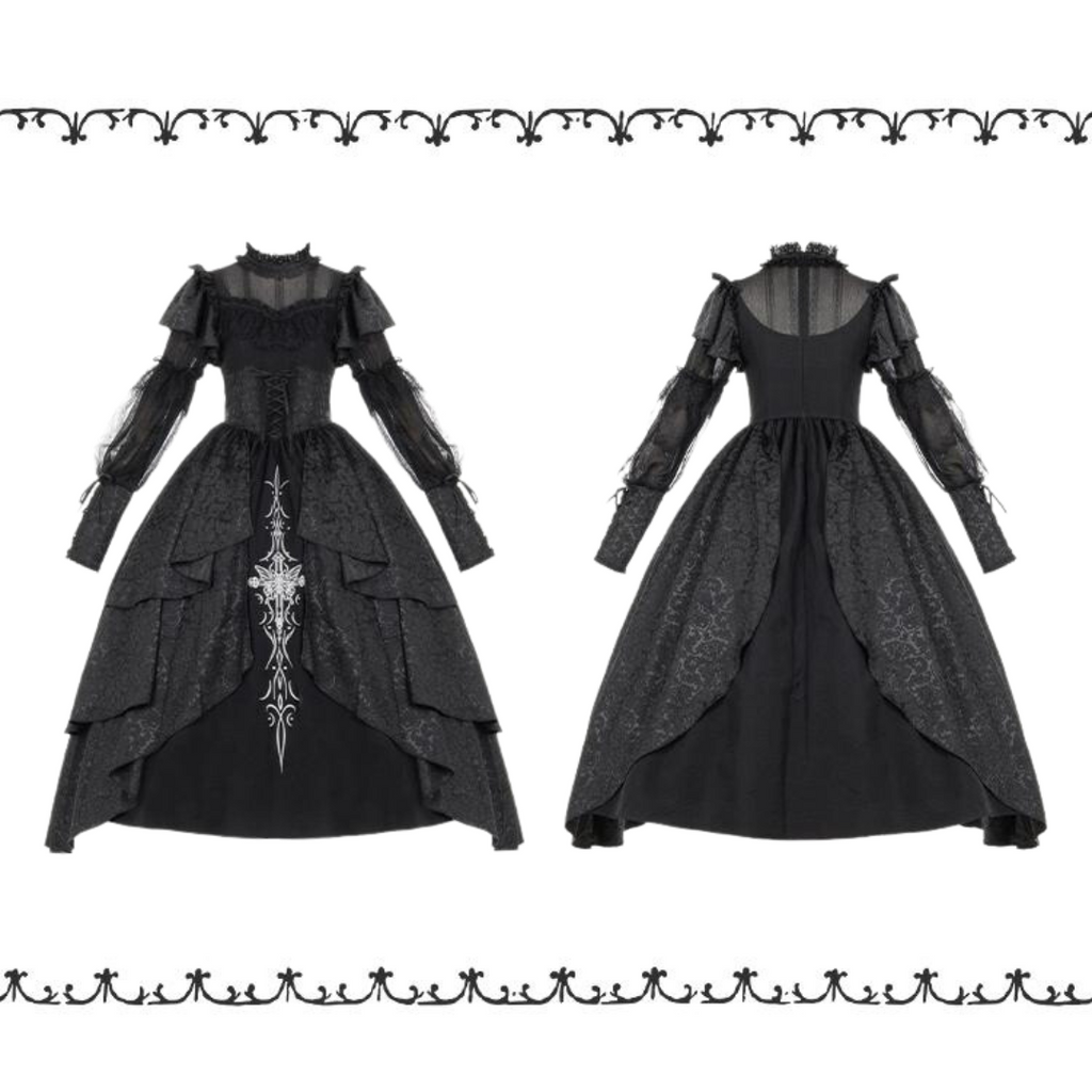 Butterfly Cross Gothic Villain One Piece