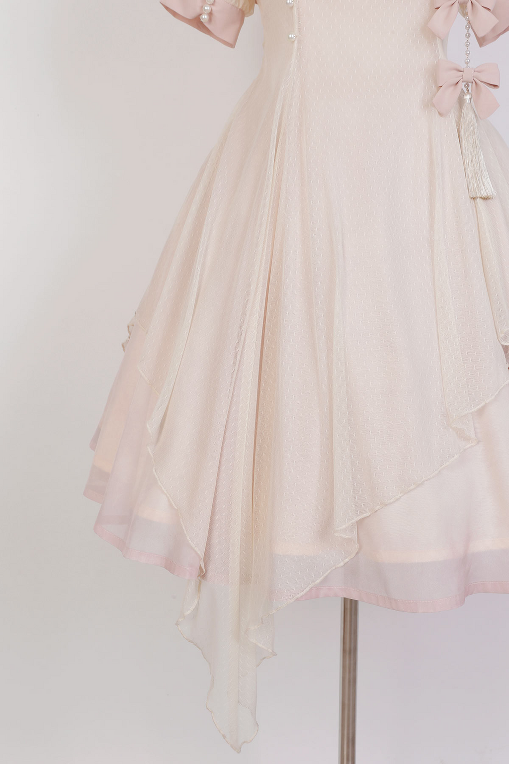 Little Peach Sweet Fairy Short Sleeve Dress