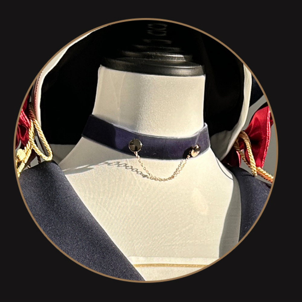 Starry Moon セーラー襟トップスとショートパンツセット