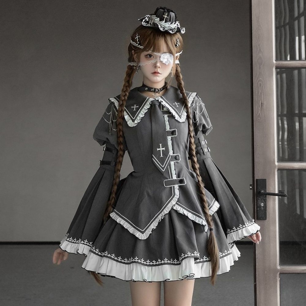 Cross Belt 制服風ゴシックセットアップ