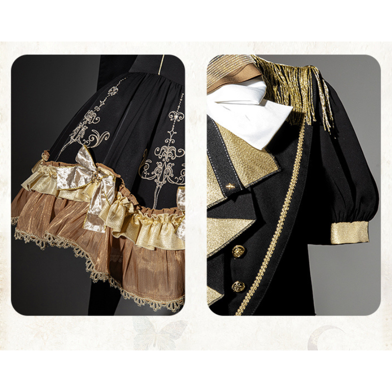 Golden Pledge アイドル風ワンピースショール付き