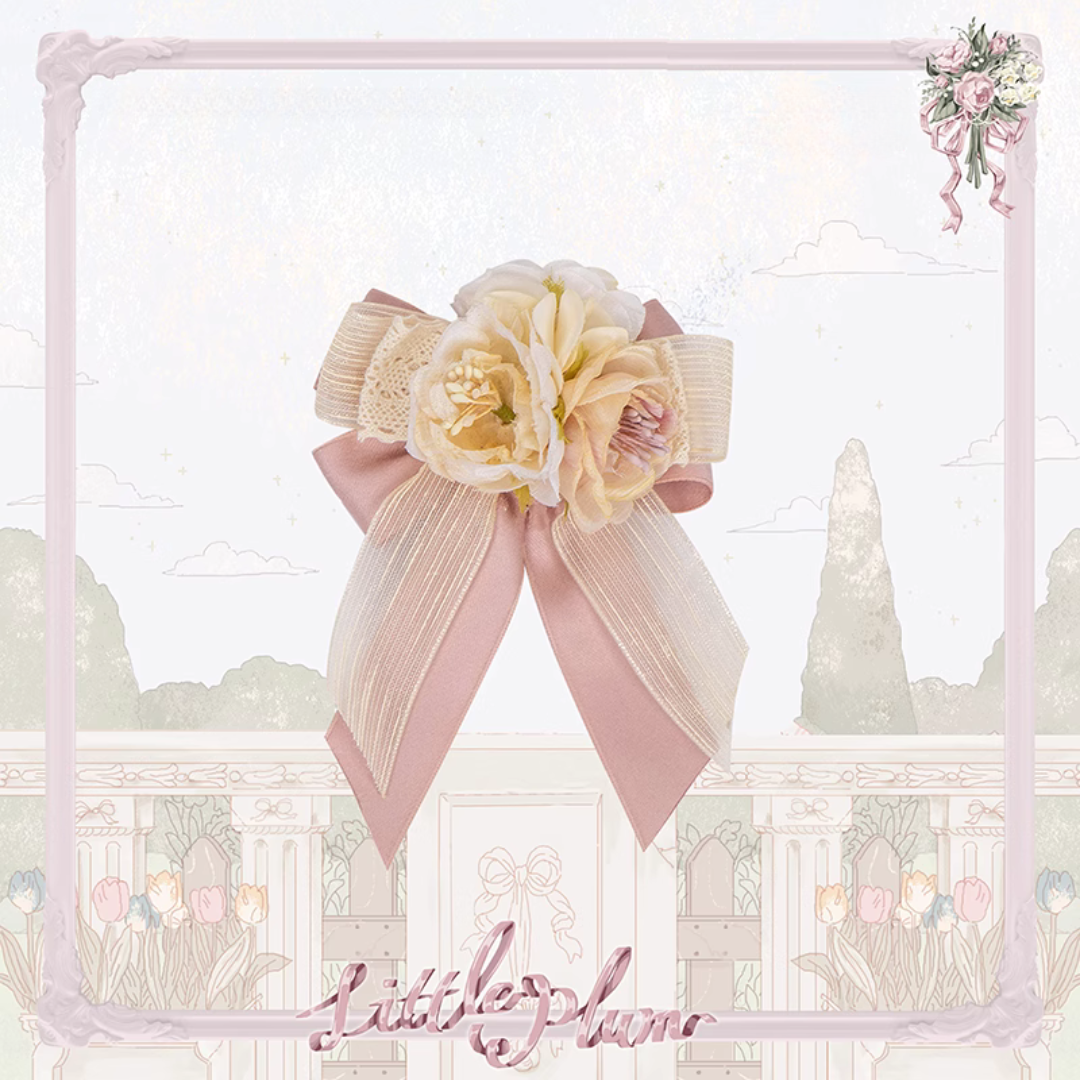 [Only available with simultaneous purchase] Roses Bouquet Hats, headbands and other accessories