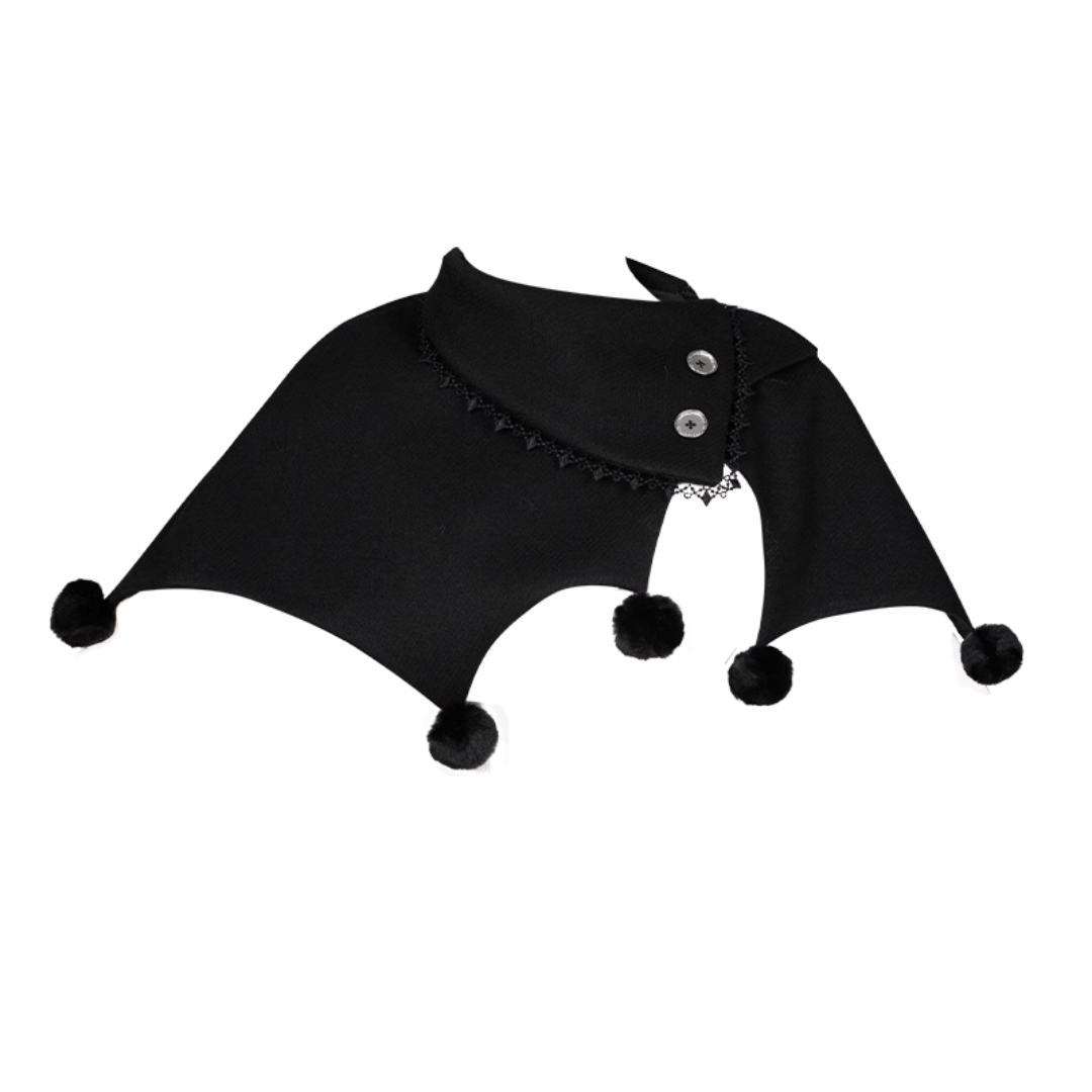 [Only available with simultaneous purchase] Monochrome Night Cloak Brooch