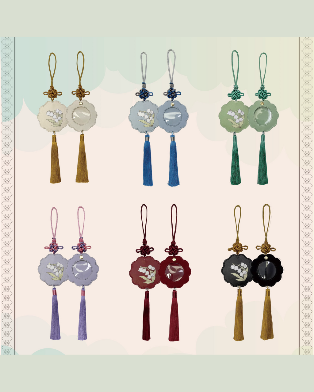 [Partial pre-order] Chinese style Suzuran Ita bag in 6 colors
