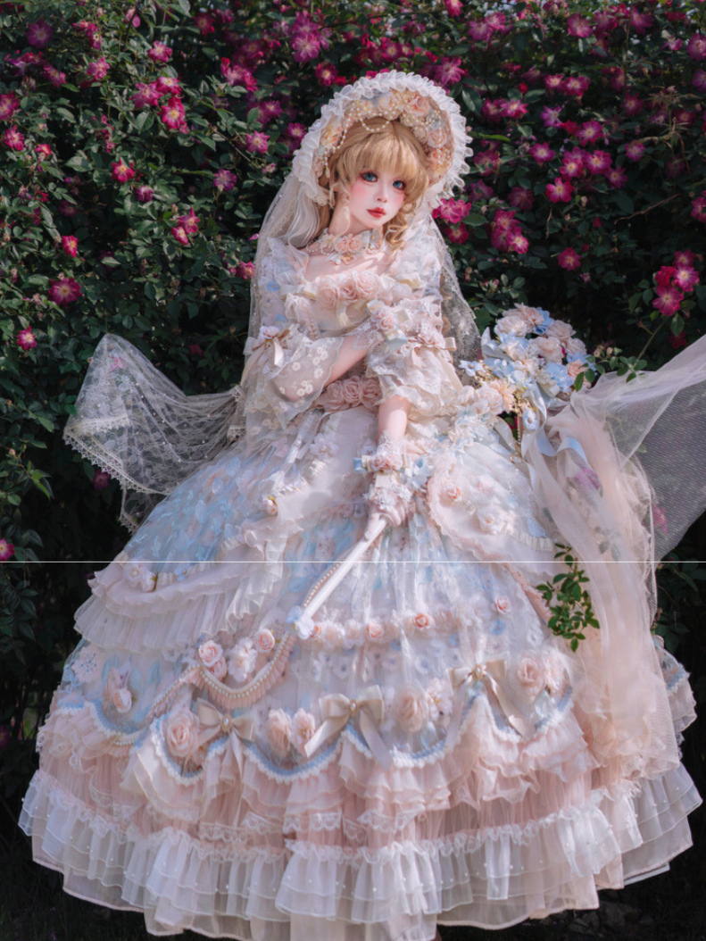 Royal tea party 薔薇のプリンセスドレス