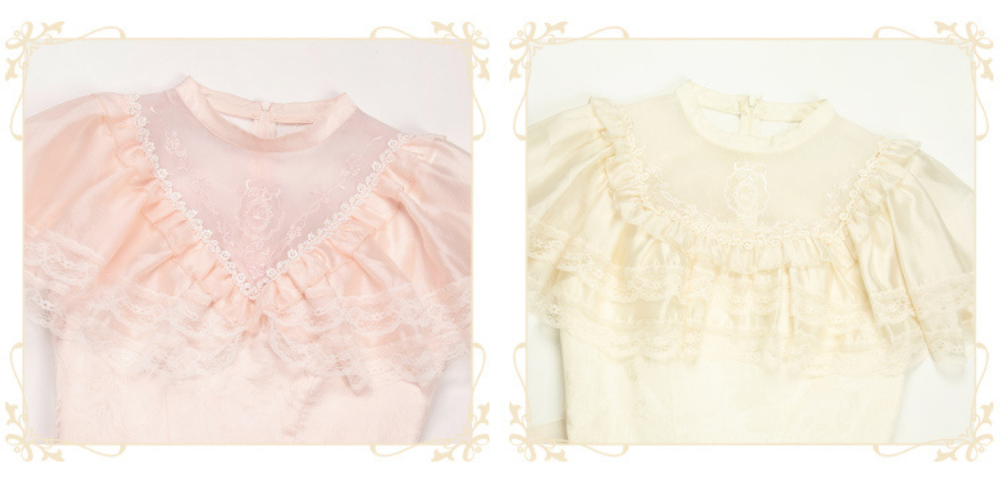 Morning Mist クラシカルシアーワンピース