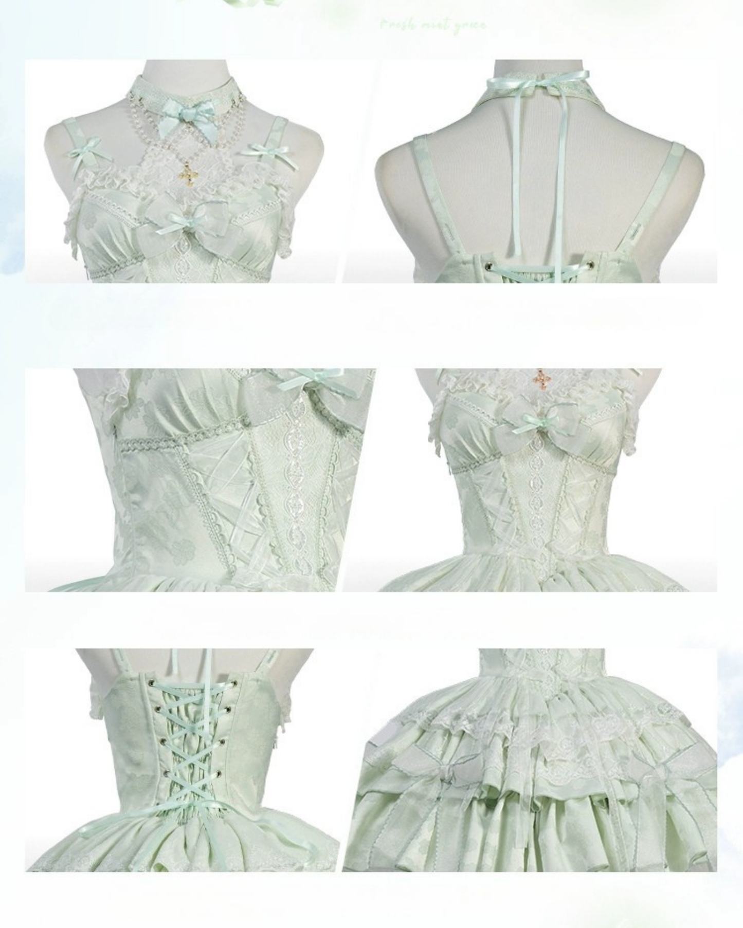 Ballet Fairy ホルターネックジャンパースカート