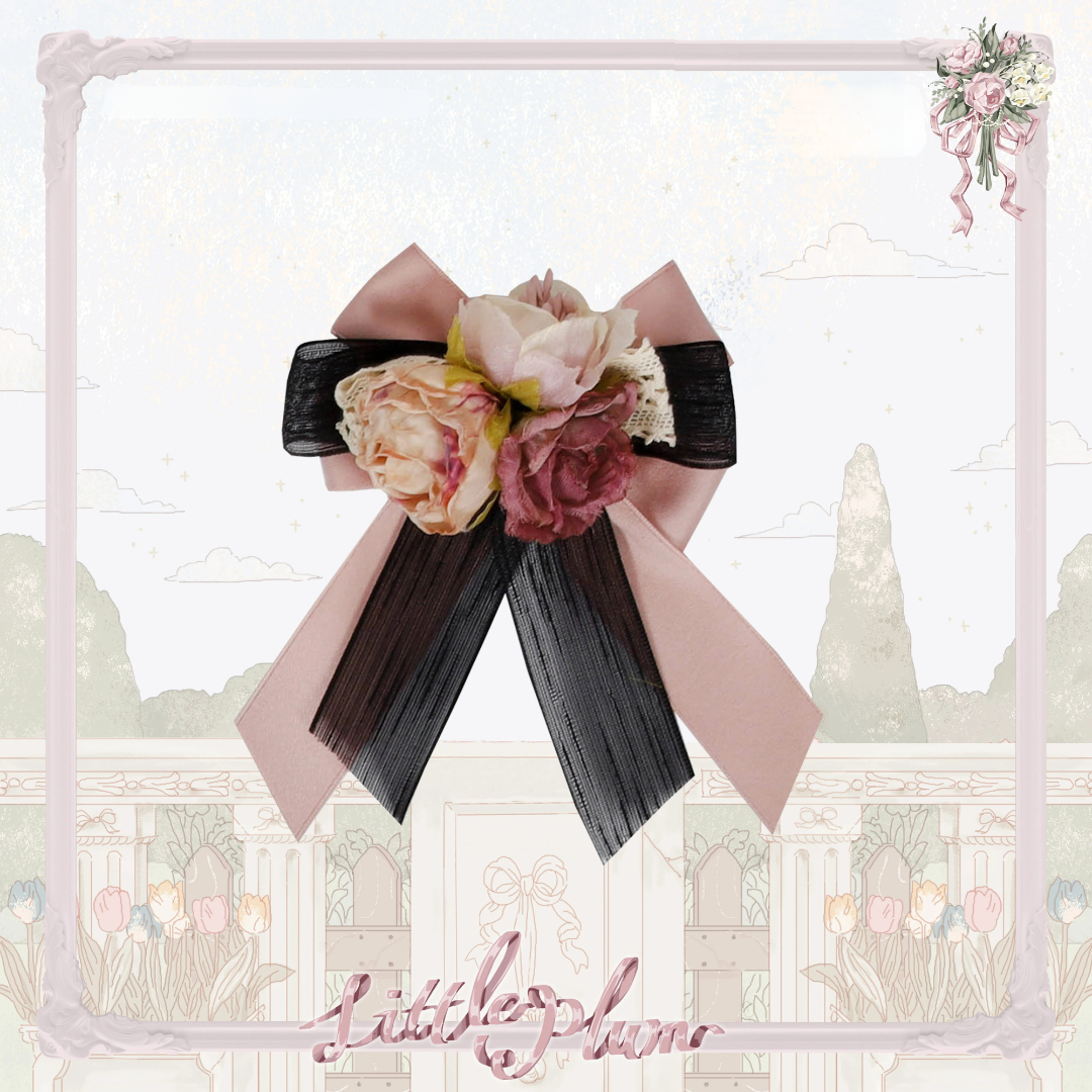 [Only available with simultaneous purchase] Roses Bouquet Hats, headbands and other accessories
