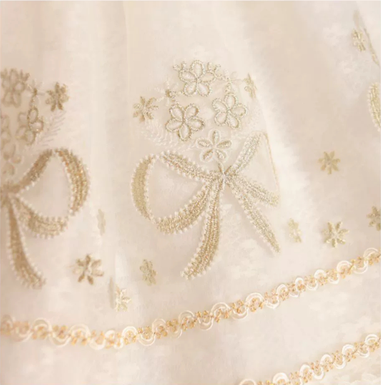 Snow Dream Dance Flower Jumper Skirt