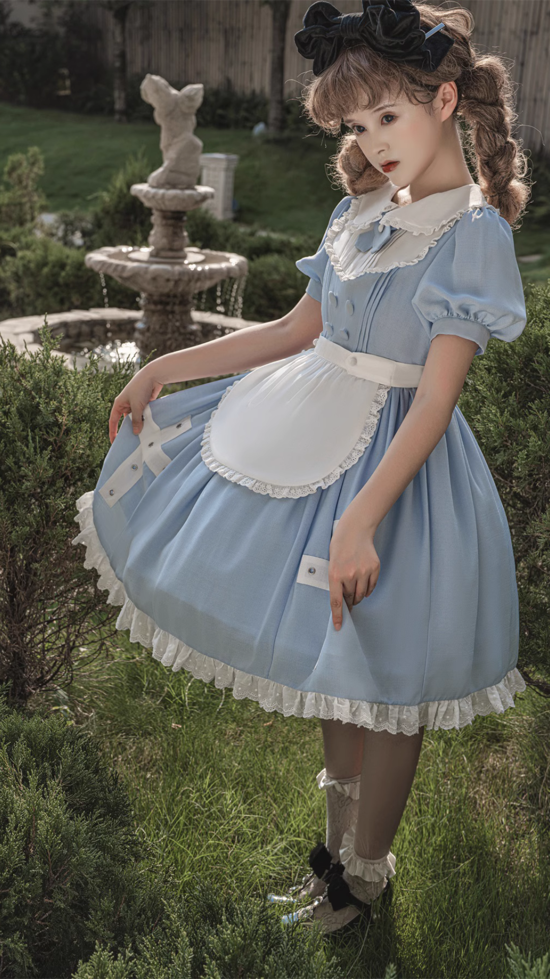 Double Cross Alice's Tea Time 2way Dress