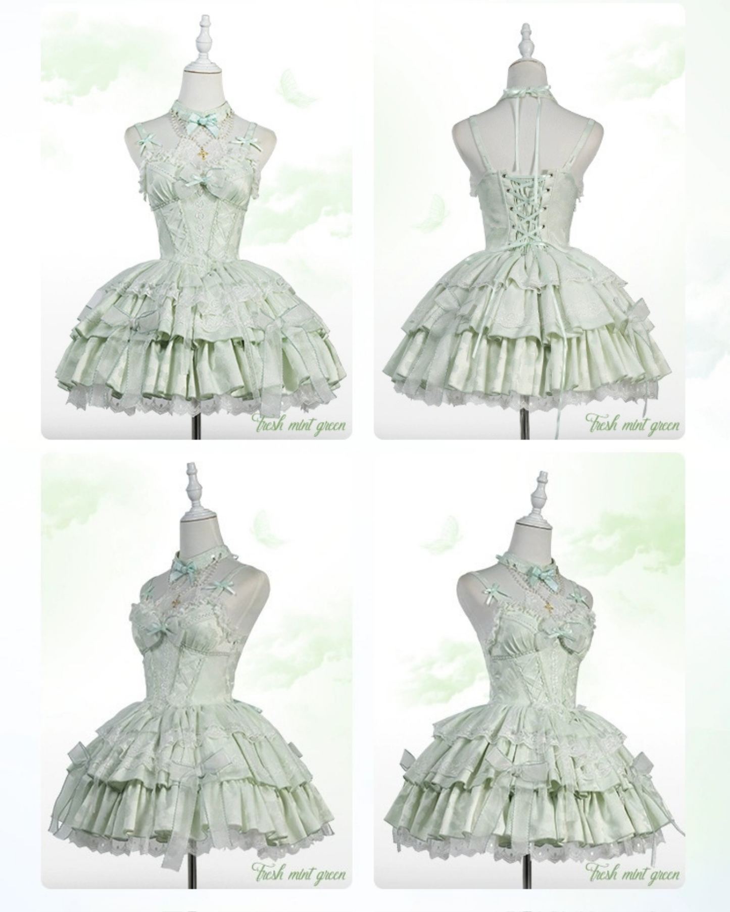 Ballet Fairy ホルターネックジャンパースカート