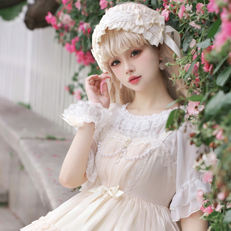 Maiden's Holiday Pearl Puff Jumper Skirt All 6 Colors