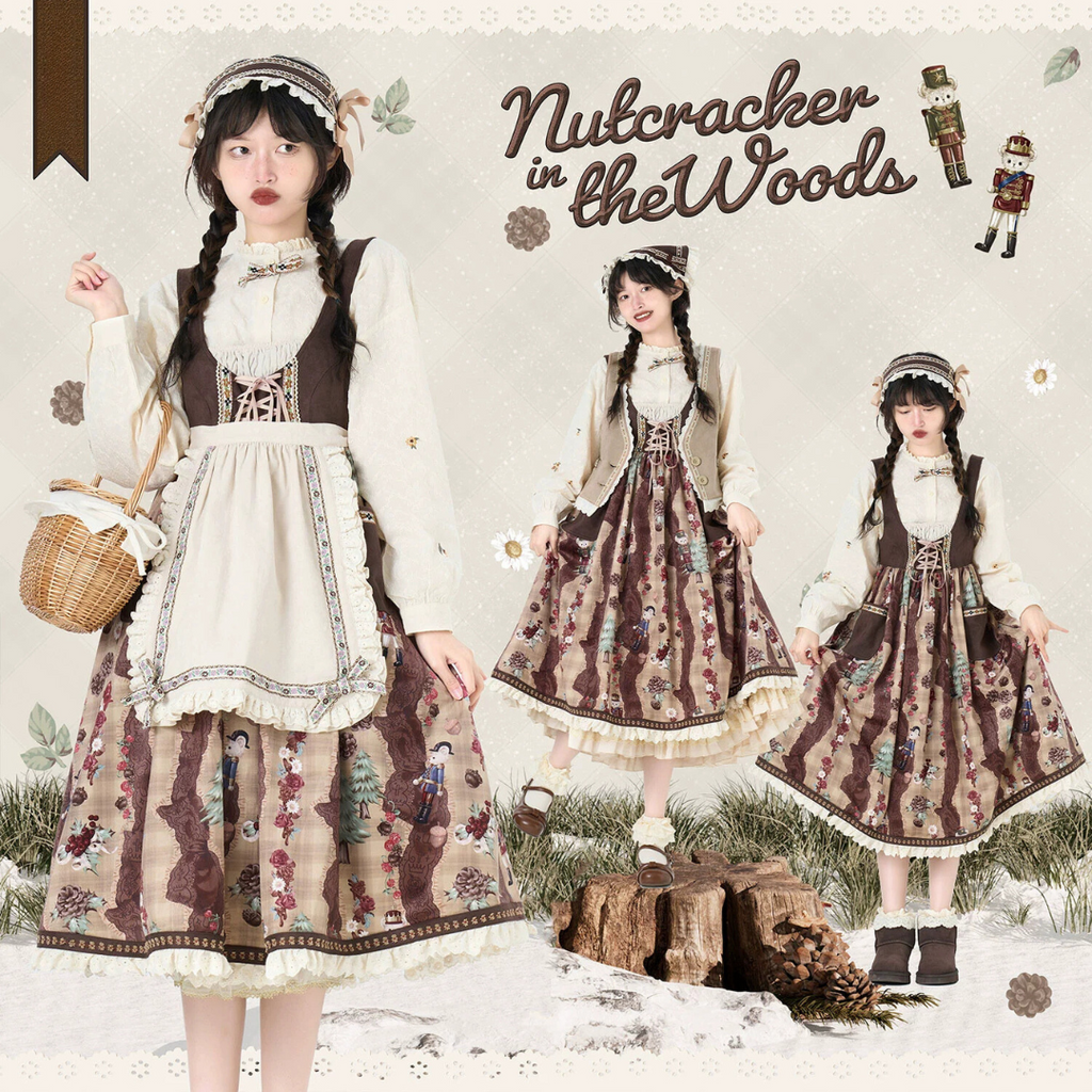 [Only available with simultaneous purchase] Nutcracker Bear country-style accessories
