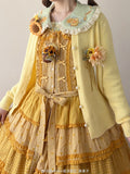 [Pre-orders available until 10/29] Gardening Sunflower Cardigan
