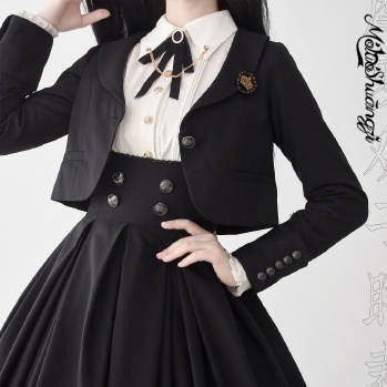 Random Cutting Classic Short Jacket