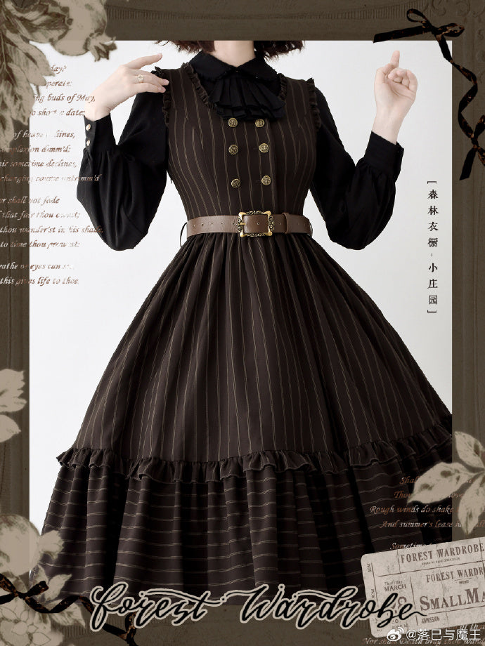 [Pre-order] Small Manor Classical Jumper Skirt