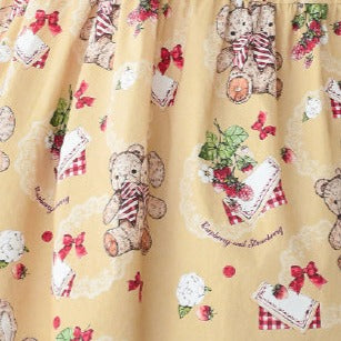 Camellia Berry Sleeveless Setup - Short Length