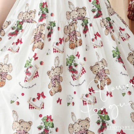 [Resale/Pre-orders until 7/29] Camellia Berry short-sleeved dress, tiered type, short length