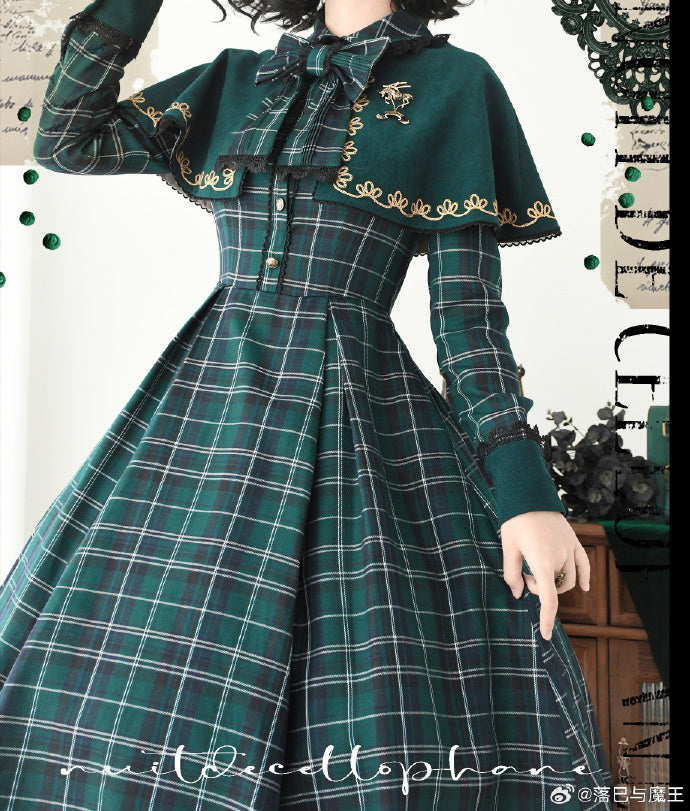 Thistle Crown ロング丈ワンピース