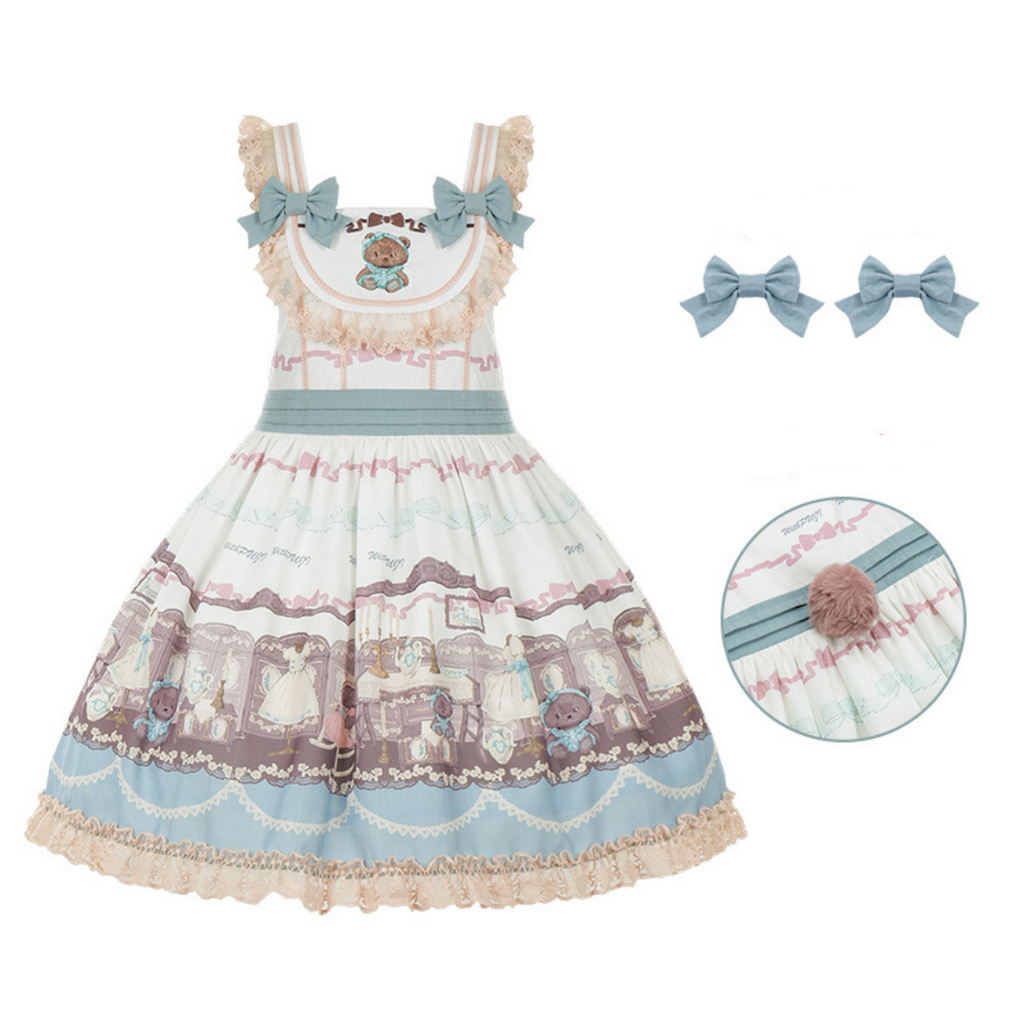 Little Bear's Dollhouse Jumper Skirt