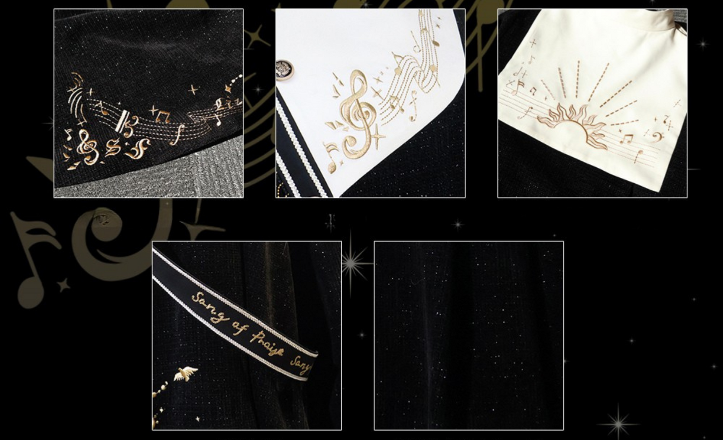 Song of Tomorrow 皇子系パンツセットアップ