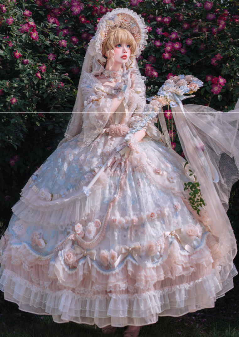 Royal tea party 薔薇のプリンセスドレス
