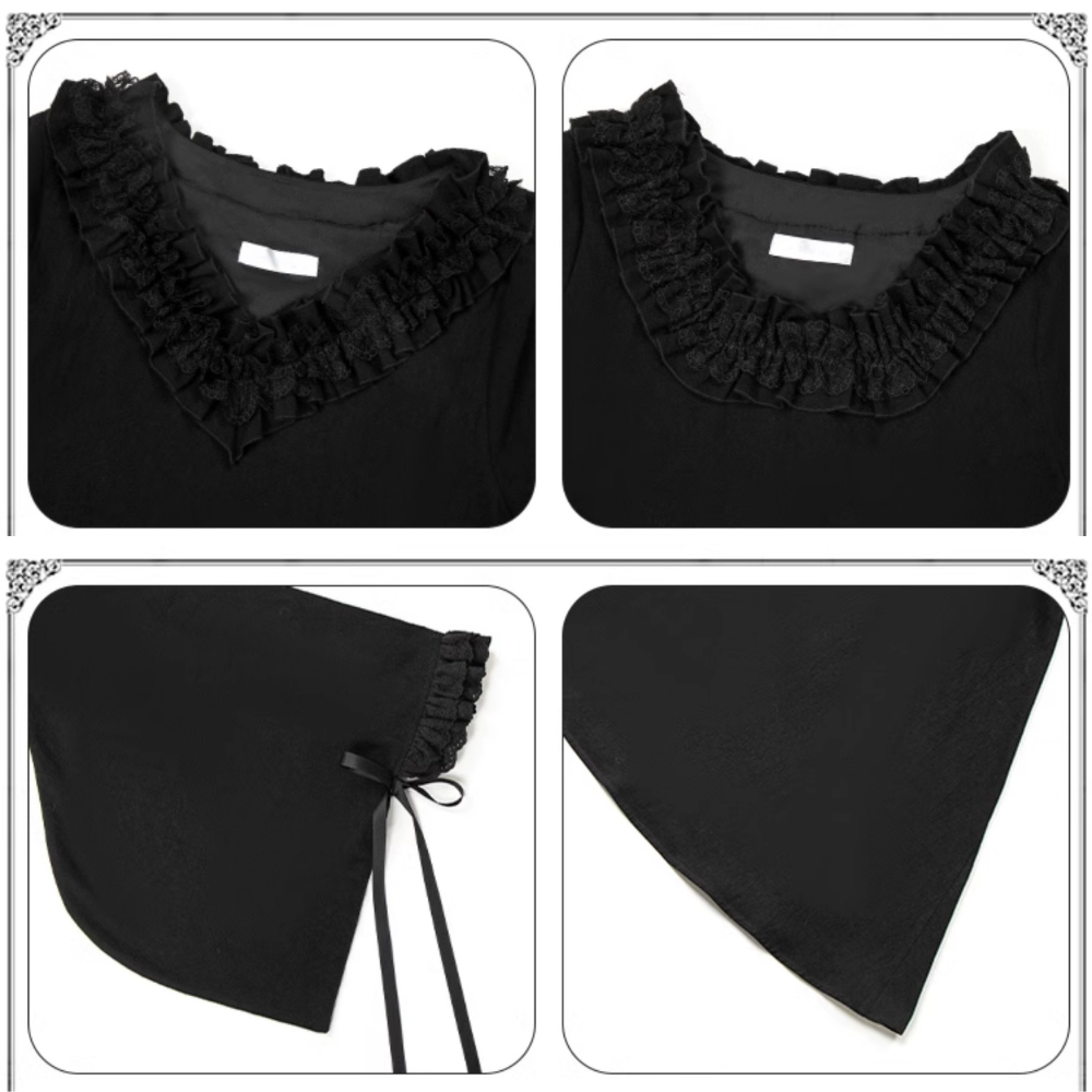 十六夜 和風メイドワンピースセット ロング丈