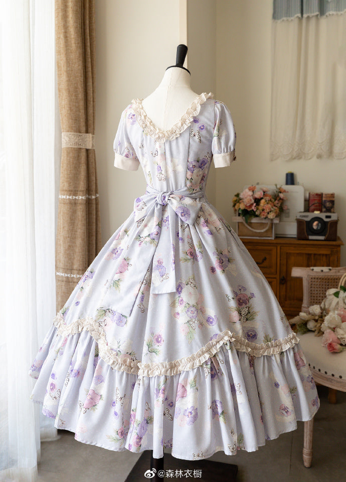 Forest Holidays Summer Dress with Headband, 4 Patterns in total [Type 2]