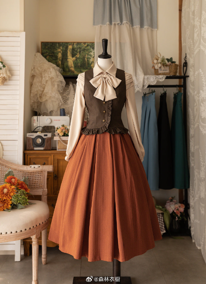 Forest Basket 4.0 10-piece skirt with ribbon hair accessory
