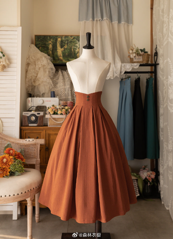 Forest Basket 4.0 10-piece skirt with ribbon hair accessory