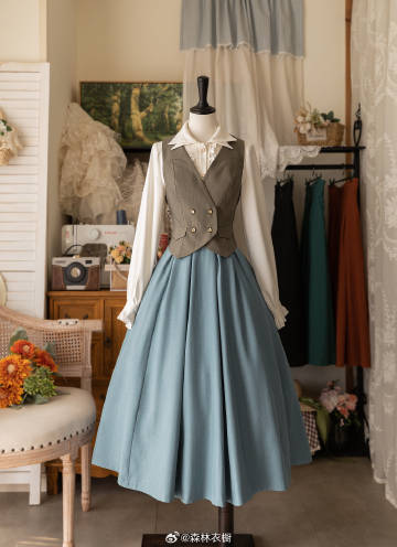 Forest Basket 4.0 10-piece skirt with ribbon hair accessory