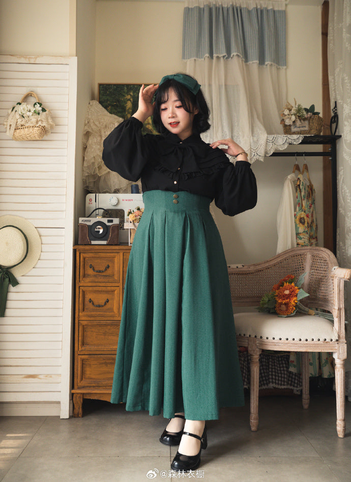 Forest Basket 4.0 10-piece skirt with ribbon hair accessory