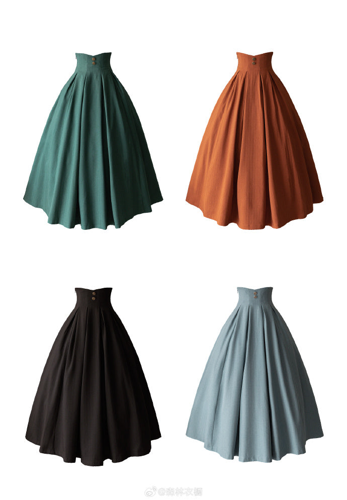 Forest Basket 4.0 10-piece skirt with ribbon hair accessory